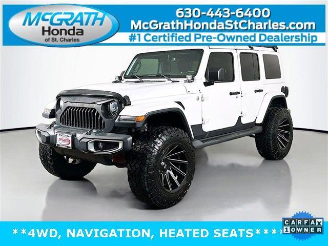 used 2018 Jeep Wrangler Unlimited car, priced at $24,200
