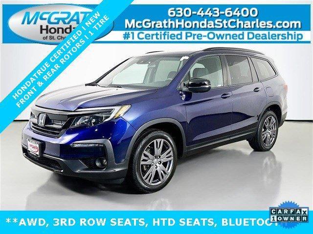 used 2022 Honda Pilot car, priced at $26,500