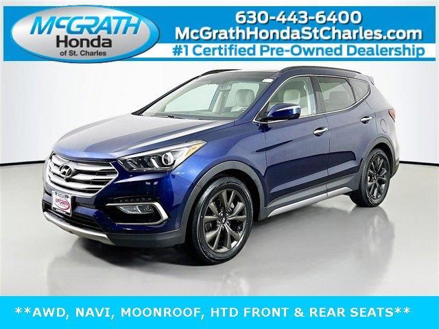 used 2017 Hyundai Santa Fe Sport car, priced at $14,167