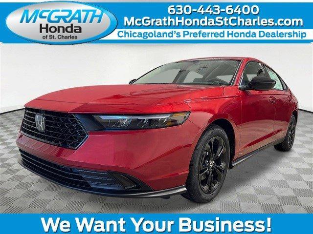 new 2025 Honda Accord car, priced at $30,705