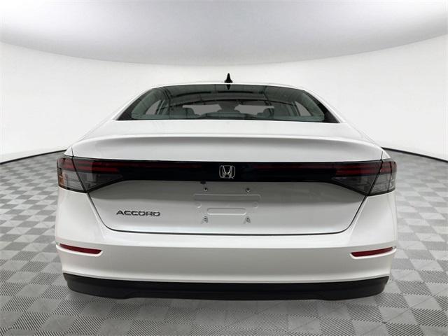 new 2025 Honda Accord car, priced at $30,650