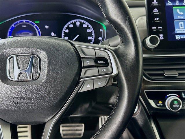 used 2022 Honda Accord Hybrid car, priced at $27,000