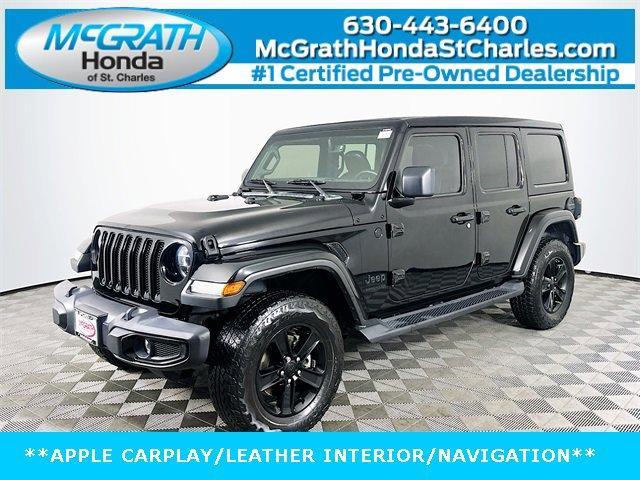 used 2021 Jeep Wrangler Unlimited car, priced at $33,675