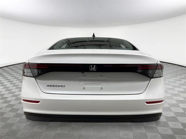 new 2025 Honda Accord car, priced at $30,650