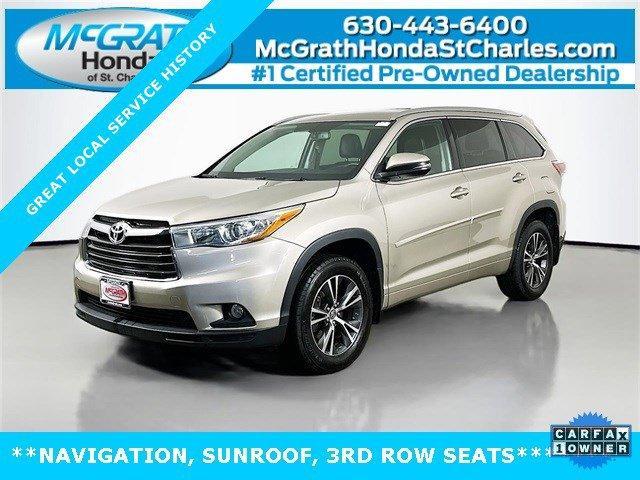 used 2016 Toyota Highlander car, priced at $18,800