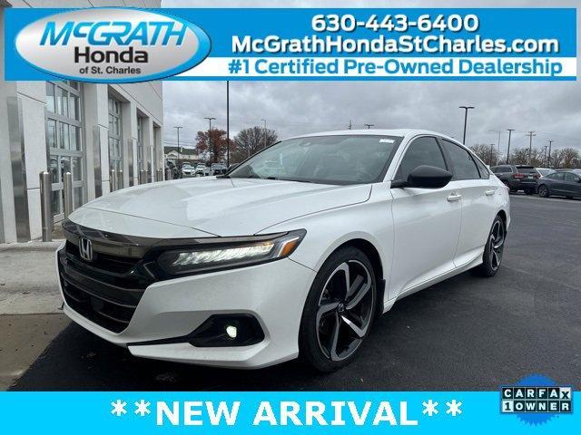 used 2021 Honda Accord car, priced at $27,051