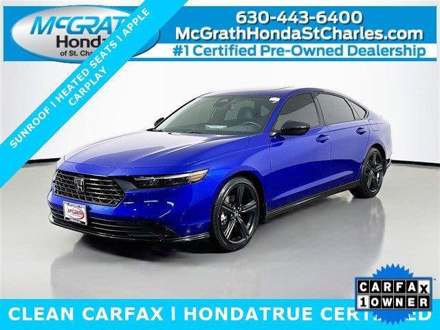 used 2023 Honda Accord Hybrid car, priced at $28,000