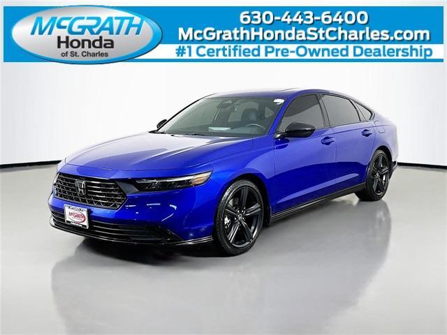 used 2023 Honda Accord Hybrid car, priced at $28,000
