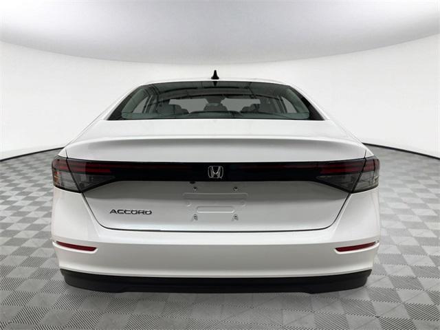 new 2025 Honda Accord car, priced at $30,650