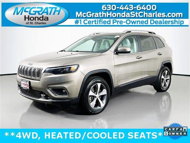 used 2021 Jeep Cherokee car, priced at $21,445