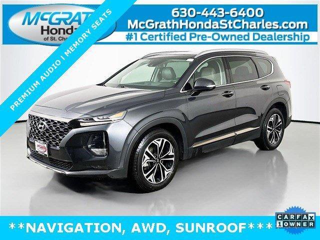 used 2020 Hyundai Santa Fe car, priced at $18,255