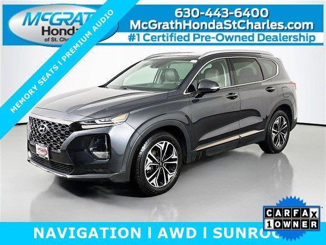 used 2020 Hyundai Santa Fe car, priced at $18,195