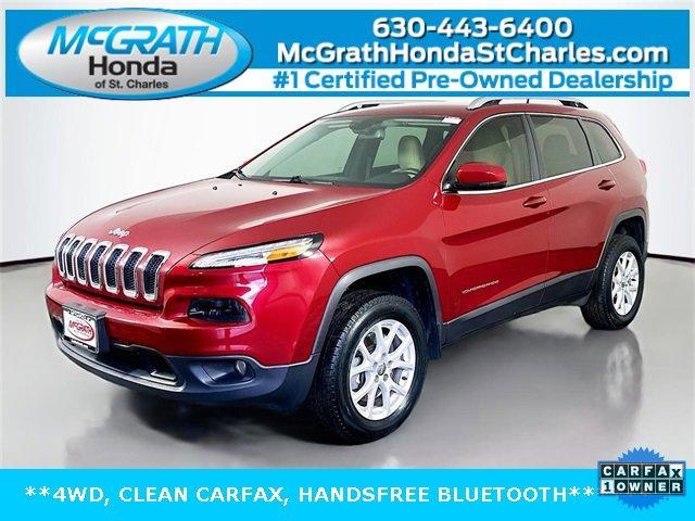 used 2017 Jeep Cherokee car, priced at $15,999