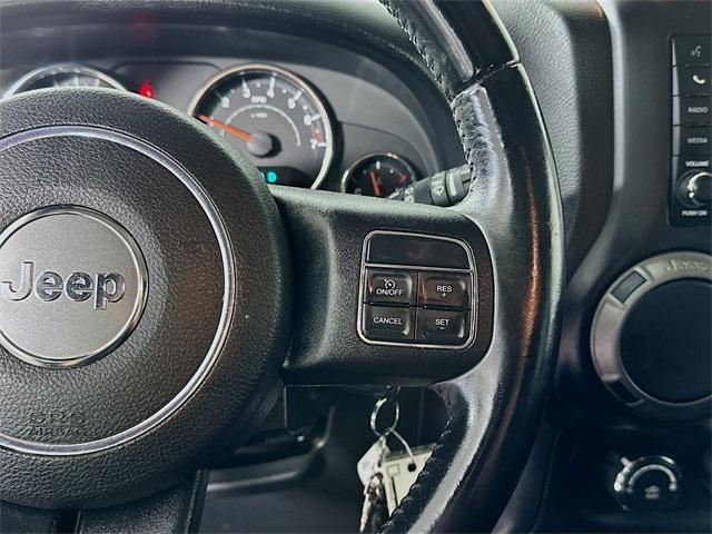 used 2015 Jeep Wrangler Unlimited car, priced at $17,000