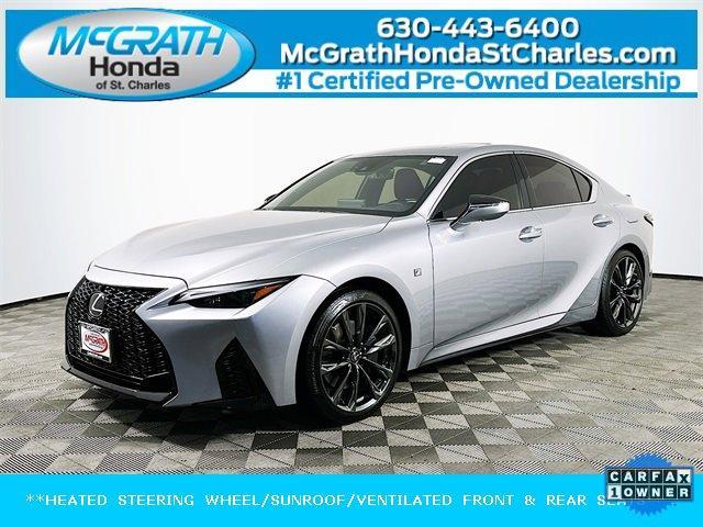 used 2022 Lexus IS 350 car, priced at $43,500