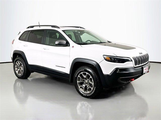 used 2021 Jeep Cherokee car, priced at $23,495