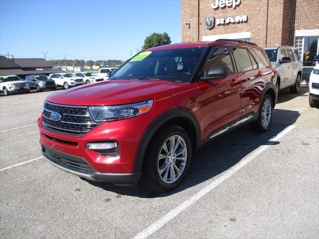 used 2021 Ford Explorer car, priced at $31,987