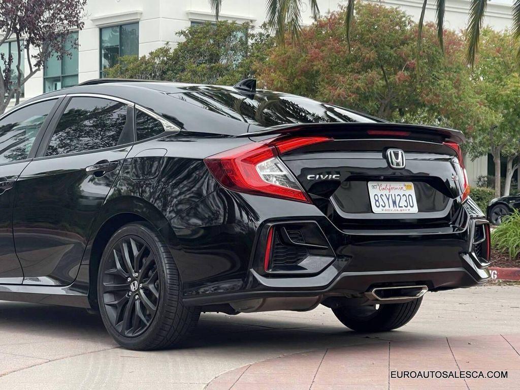 used 2020 Honda Civic Si car, priced at $23,400