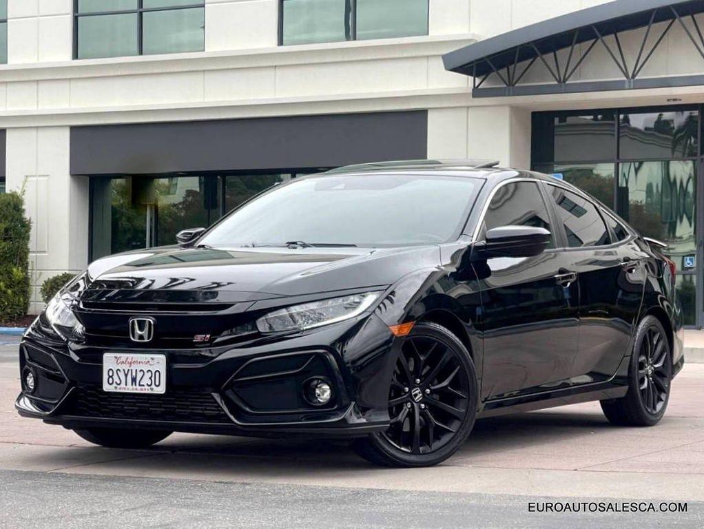 used 2020 Honda Civic Si car, priced at $23,400