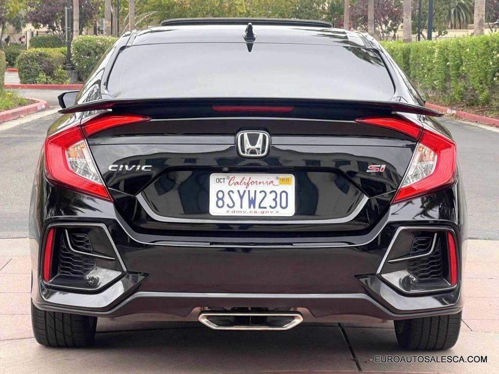 used 2020 Honda Civic Si car, priced at $23,400