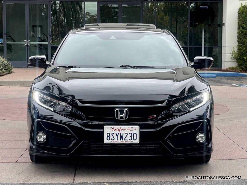 used 2020 Honda Civic Si car, priced at $23,400