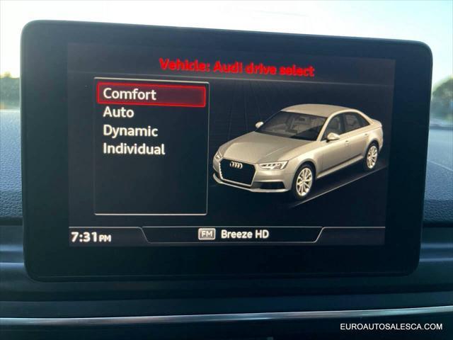 used 2017 Audi A4 car, priced at $15,888