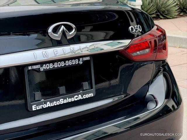 used 2018 INFINITI Q50 car, priced at $19,888