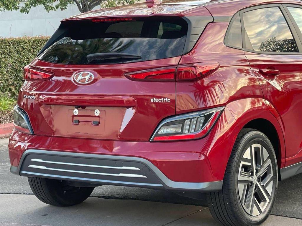 used 2022 Hyundai Kona EV car, priced at $22,500