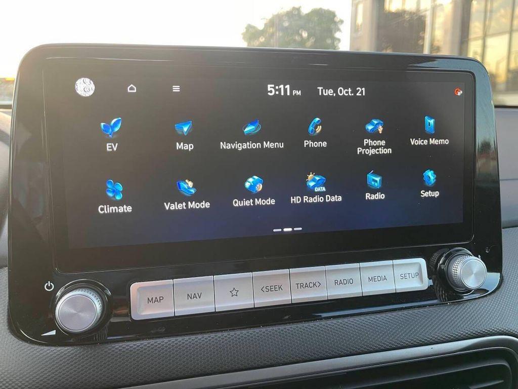used 2022 Hyundai Kona EV car, priced at $22,500