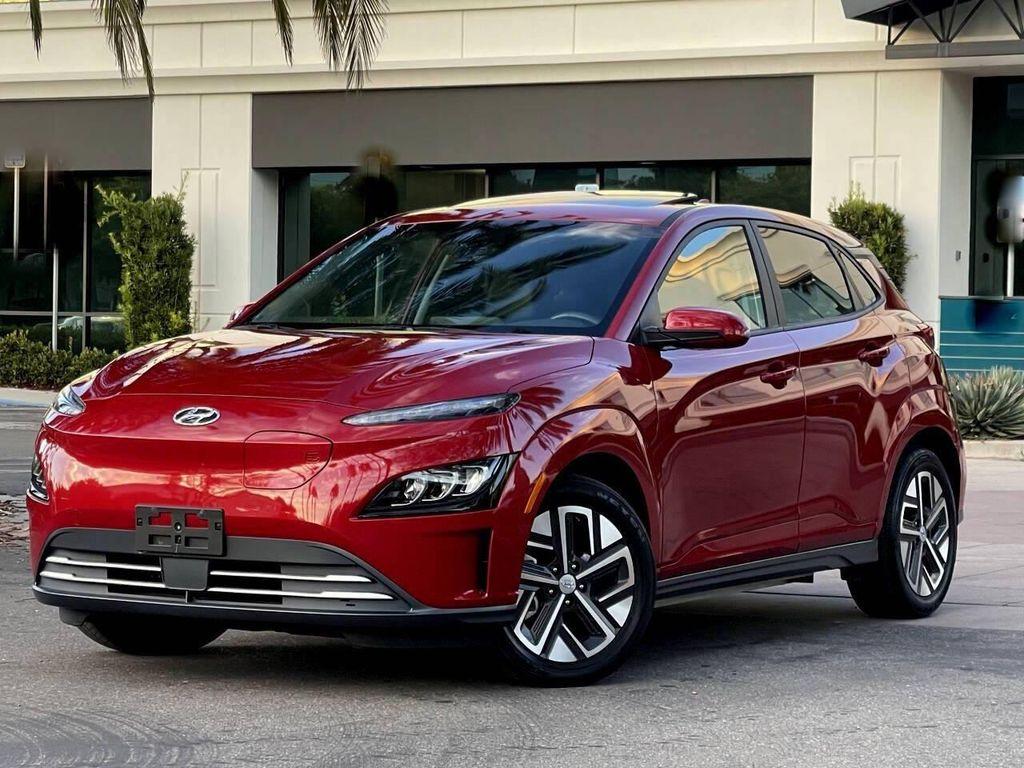 used 2022 Hyundai Kona EV car, priced at $22,500