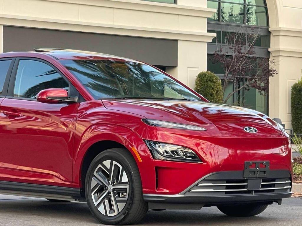 used 2022 Hyundai Kona EV car, priced at $22,500