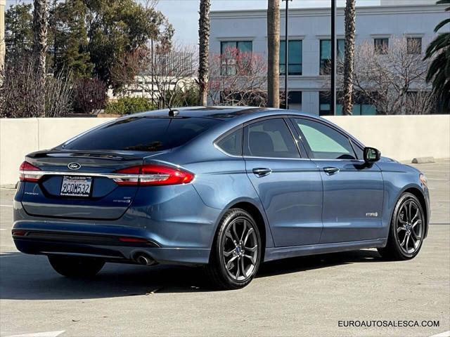 used 2018 Ford Fusion Hybrid car, priced at $14,888