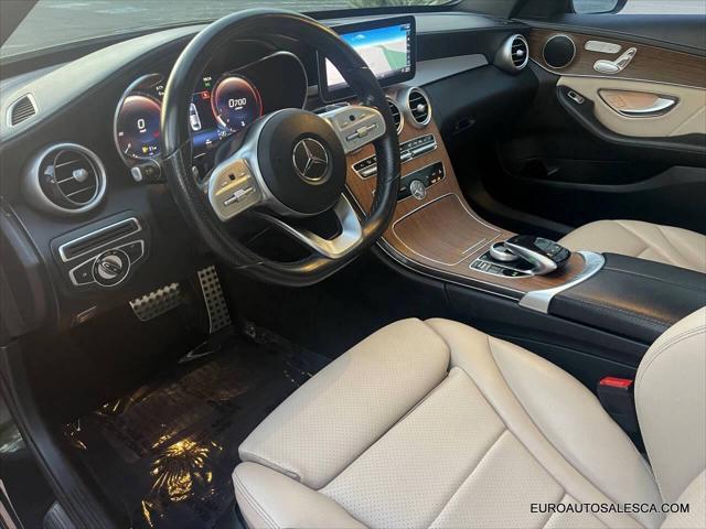 used 2019 Mercedes-Benz C-Class car, priced at $20,888