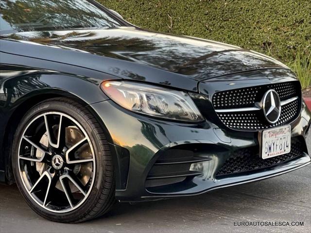 used 2019 Mercedes-Benz C-Class car, priced at $20,888