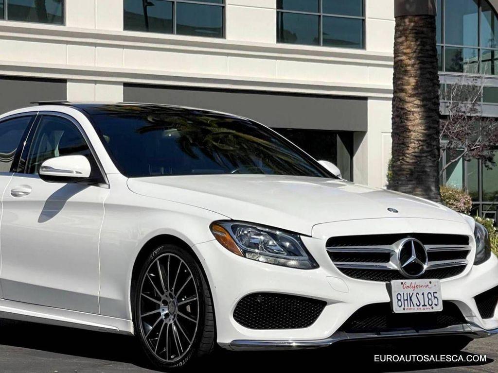 used 2015 Mercedes-Benz C-Class car, priced at $17,888