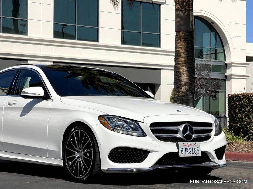 used 2015 Mercedes-Benz C-Class car, priced at $17,888