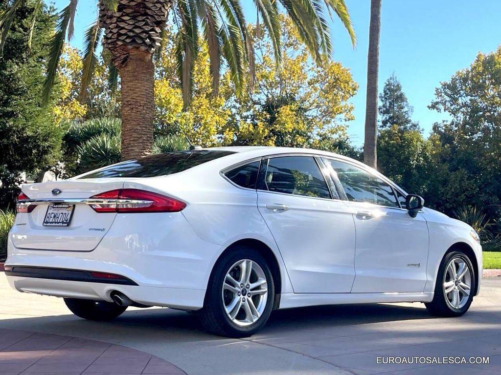 used 2018 Ford Fusion Hybrid car, priced at $12,400