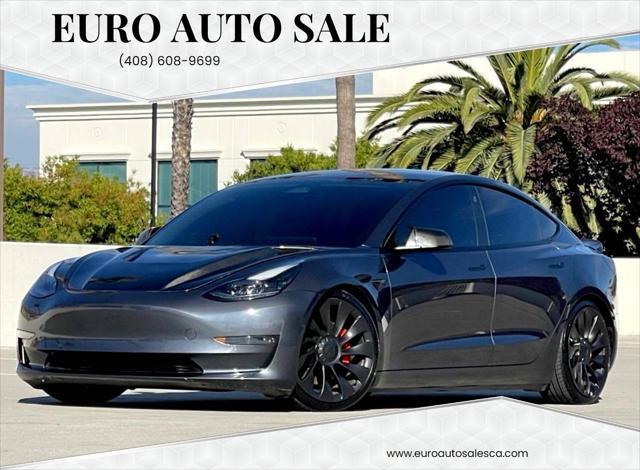 used 2022 Tesla Model 3 car, priced at $28,990