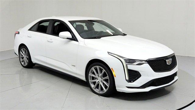 used 2022 Cadillac CT4-V car, priced at $39,095