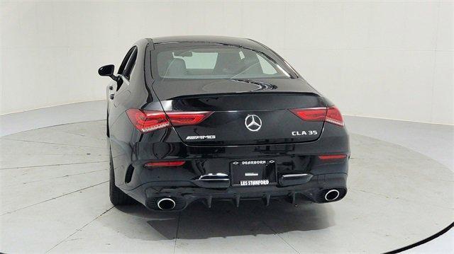 used 2022 Mercedes-Benz AMG CLA 35 car, priced at $30,995