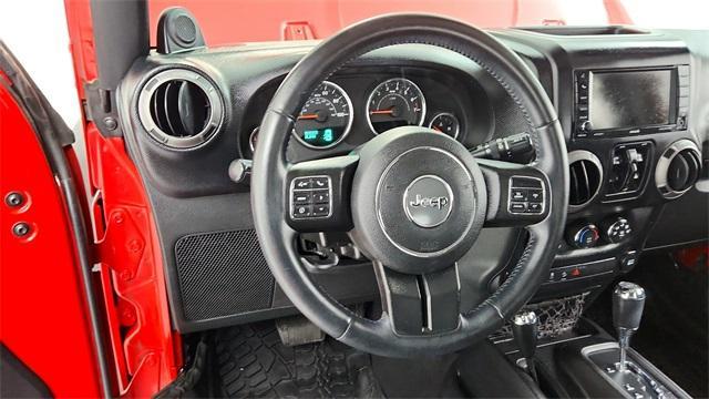 used 2014 Jeep Wrangler Unlimited car, priced at $13,895