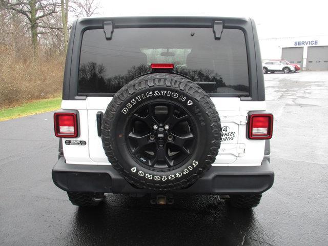 used 2021 Jeep Wrangler Unlimited car, priced at $31,564