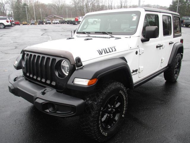 used 2021 Jeep Wrangler Unlimited car, priced at $31,564