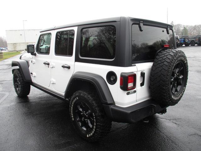 used 2021 Jeep Wrangler Unlimited car, priced at $31,564