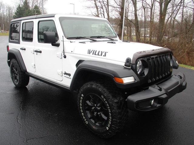 used 2021 Jeep Wrangler Unlimited car, priced at $31,564