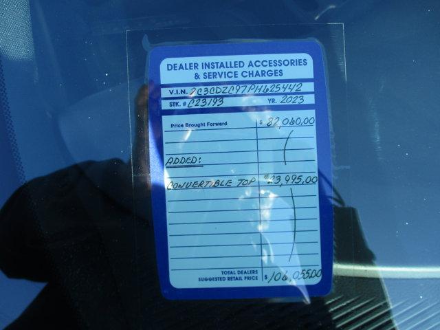 new 2023 Dodge Challenger car, priced at $106,055