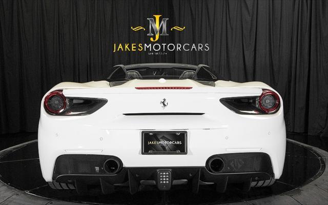 used 2018 Ferrari 488 Spider car, priced at $299,999