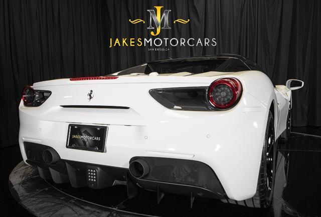 used 2018 Ferrari 488 Spider car, priced at $299,999