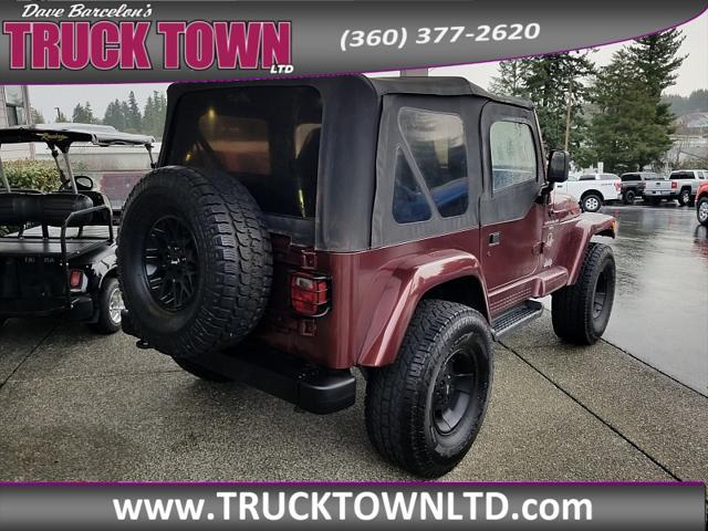 used 2001 Jeep Wrangler car, priced at $12,999