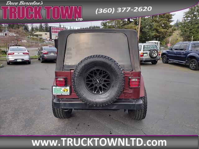 used 2001 Jeep Wrangler car, priced at $12,999